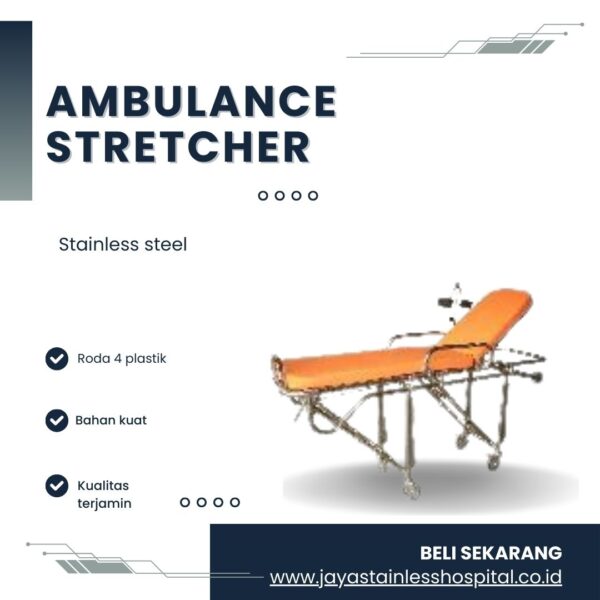 AMBULANCE STRETCHER STANDARD BAS-301-S