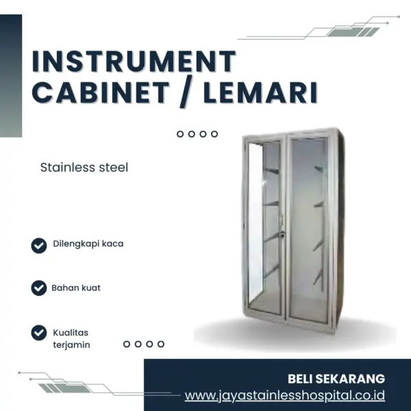 INSTRUMENT CABINET 2 DOOR PC