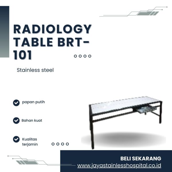 RADIOLOGY TABLE BRT-101