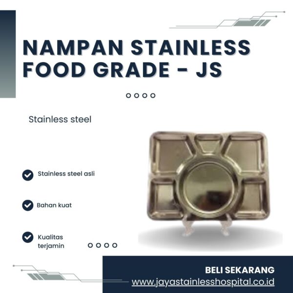 Nampan Stainless Food Grade - JS